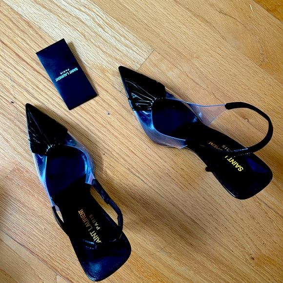 o Saint Laurent Riqua 115mm pumps - Picture 1 of 15